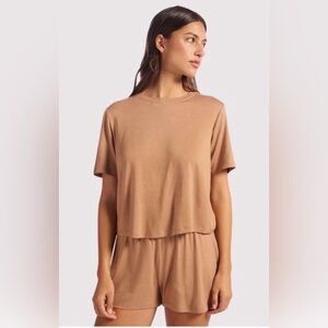 NEW in package Nuuds Cinnamon 2 piece pajama shorts set size SM